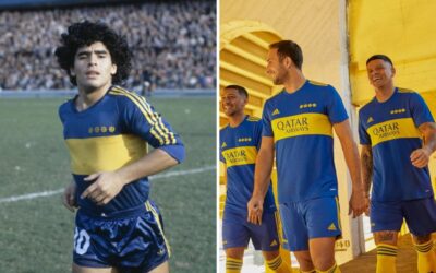 Boca Juniors lança uniforme inspirado em modelo usado por Maradona em 1981